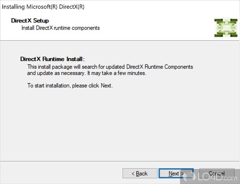 directx sound card or driver